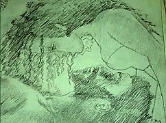 Wow, This Sketch Shows Couple's Lingerie Foreplay!