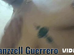 Colombian cousin surprises with dick in mouth lift.