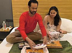 step daughter, suck dad's big dick before riding?