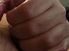 Feeling the intense cum blasts from that big cock