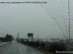 Teen Hottie Masturbates In Car