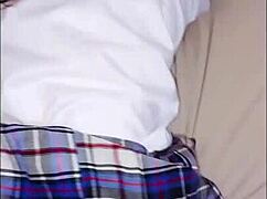 mexican student fucks neighbor for gifts at home