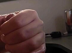 Feeling the intense cum blasts from that big cock