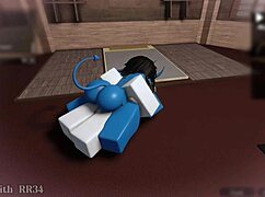 Demon girl has round 2 sex with follower