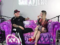 Pornstar Katty Blake Gets Horny In Interview And Orgasms Multiple Times