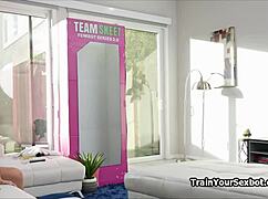 i banging female military bot tight pussy with big cock hardcore