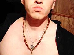 Masturbating In Shirt For Cum Control