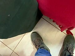 Brazilian Virgin Loses Virginity on Sofa in Pajamas