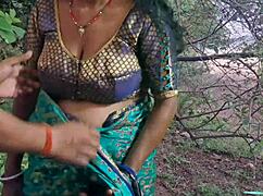 Desi Hot Santhali Bhabhi Outdoor Fucking