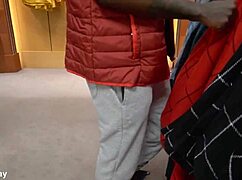 Sucking Dick for Christmas Presents Outdoors!