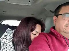 feeling the thrill of being fucked by a stranger in the car backseat while my love drives