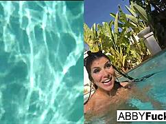 Behind scenes underwater with Abigail Mac & Romi
