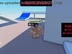 In this fighting game on Roblox, things get a bit suspicious.