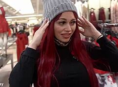 Sucking Dick for Christmas Presents Outdoors!