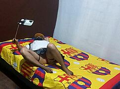 Found Mother-In-Law Filming Erotic Video At Home