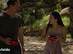 Petite Abbie Maley And Pierce Paris Fuck Like No One Is Watching Out In Nature