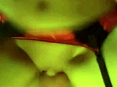 beautiful young teacher shows new dance moves to a guy