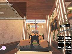 66 roblox porn parody with anal, blowjob, and riding scenes in the game