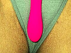 Gray Panties Latina MILF Sexy Pussy Dripping Wet