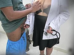 Doctor Having Fun With Patient