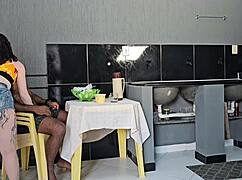 Fucking My Friend's Husband While She Buys Milk