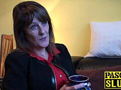 Delectable MILF Fucks Maledom After Blowjob