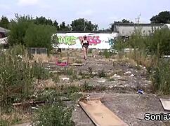 Cheating British Milf Lady Sonia Shows Off Her Huge Balloons