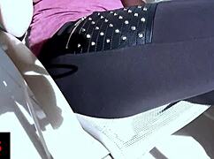 Curly girl fucked in pussy with cumshot in mouth