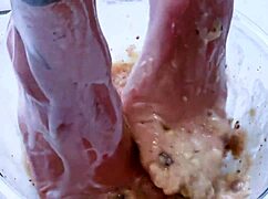 My Messy Soles Are Ready To Be Licked