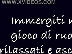 Italian female domination roleplay is so thrilling! 😈