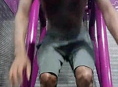 the machine workout in the dorm room