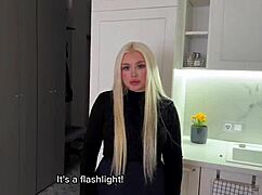 Young Landlady In Stockings Craves Sex, Gets Fucked Hard