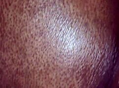 Blasted cum on granny ass