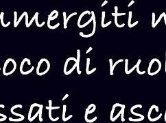 Italian female domination roleplay is so thrilling! 😈