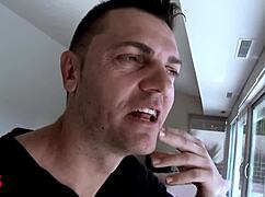 Curly girl fucked in pussy with cumshot in mouth