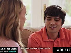 Desperate Milf Pristine Edge Strikes A Deal With Sleazy Stepson For Chores