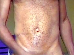 Lonely African Man Touches His Body After Dancing Naked