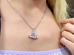 Asian girl feels nervous masturbating in elevator when someone enters