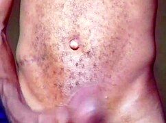 Lonely African Man Touches His Body After Dancing Naked