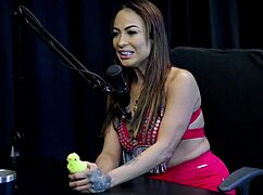 belinha baracho shares favorites in sheer red outfit