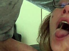 Sounds like fun, no? This homemade BDSM scene with choking and deepthroat