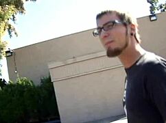 I watched a brunette mom licking and fucking by a boy