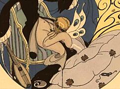 This vintage erotic art collection is quite intriguing