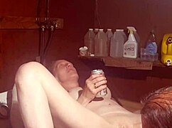 eating n fucking on washing machine again