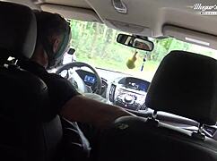 Nympho Wife Julia North Quick Anal Fuck In Forest!