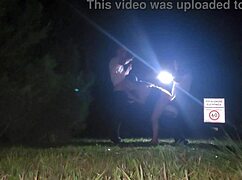 Met Two Fans At Club, Got Wet, Let Them Fuck Me Outdoors Uncensored