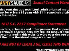 Hd shemale honey patricia sabatine tugs her hard cock. She moans softly.