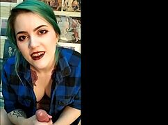 stunning girl loves to edge her friends cock