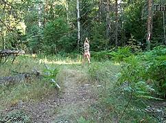 Im a foxy exhibitionist flashing outdoors