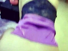 bonita estudiante en lenceria-clip